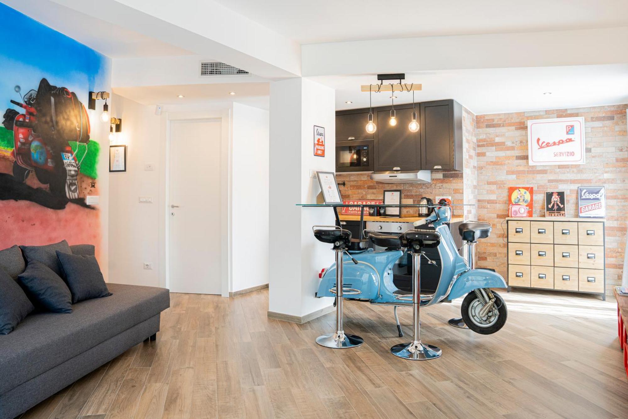 Vespa Apartments Moneglia Kamer foto