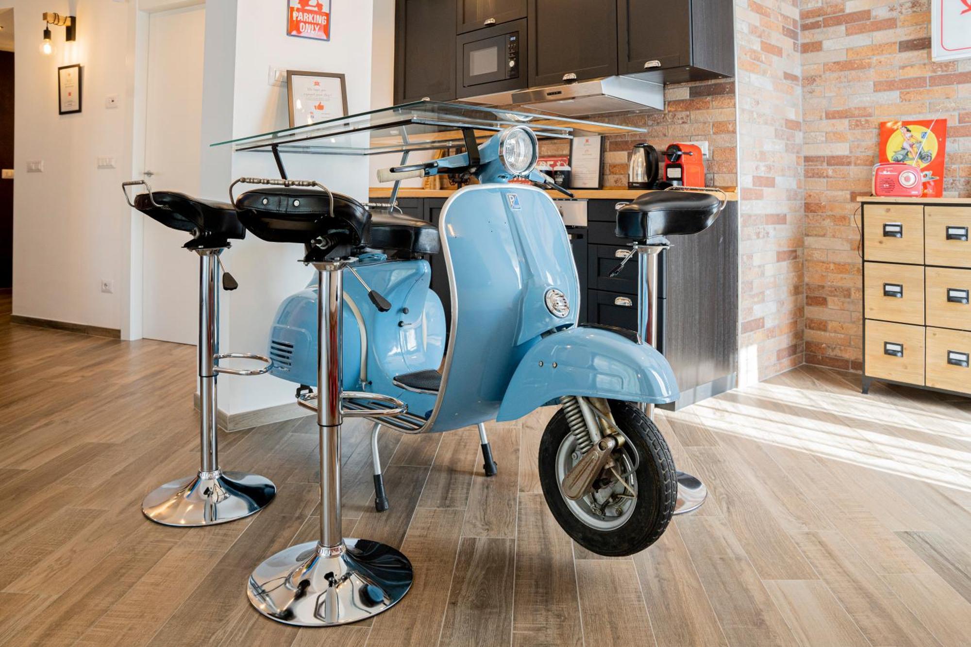 Vespa Apartments Moneglia Kamer foto